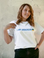 Футболка патріотична "I am ukrainian" - Зображення 2