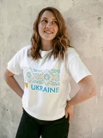 Футболка патріотична "I love Ukraine" - Зображення 2