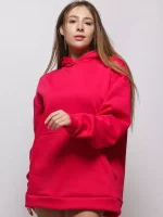 Жіноче худі на флісі оверсайз