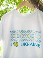 Футболка патріотична "I love Ukraine" - Зображення 3