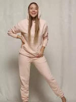 Жіночий спортивний костюм з худі - Зображення 3
