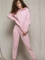 Жіночий спортивний костюм з худі - Зображення 5