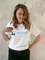 Футболка патріотична "Люблю Україну" - Зображення 2