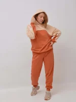 Жіночий спортивний костюм цегла