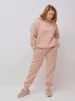 Спортивний костюм з карманом кенгуру