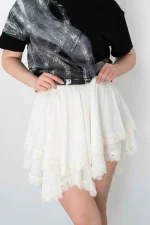 Жіноча спідниця з мереживом - Зображення 3