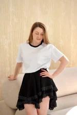 Спідниця жіноча з мереживом