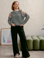 Лонгслів тільняшка - Зображення 2