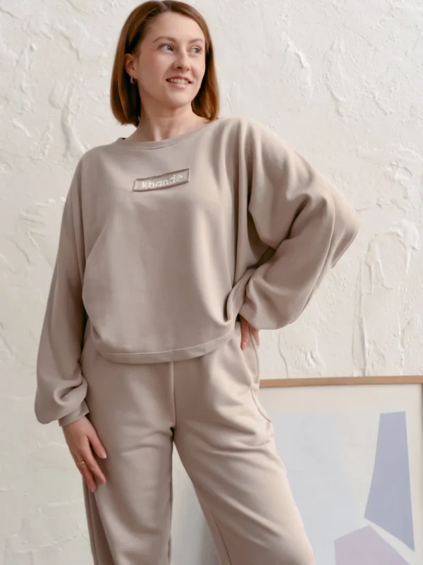 Стильний оверсайз костюм Khande