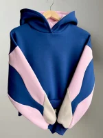 Хвилястий спортивний костюм з худі - Зображення 7