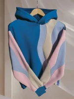 Хвилястий спортивний костюм з худі - Зображення 8