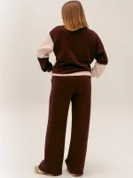 Костюм зі світшотом і штанами палаццо COLOR duo - Зображення 4