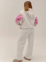 Хвилястий спортивний костюм з худі - Зображення 3