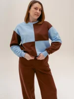 Костюм зі світшотом і штанами на затяжках COLOR duo - Зображення 2