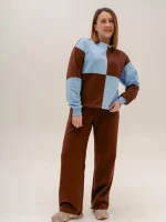 Костюм зі світшотом і штанами на затяжках COLOR duo - Зображення 3